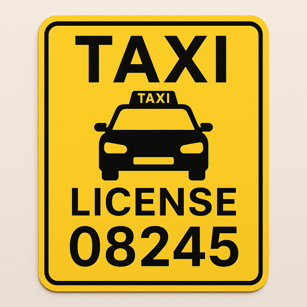 ¿Cómo localizar un taxi por su licencia?